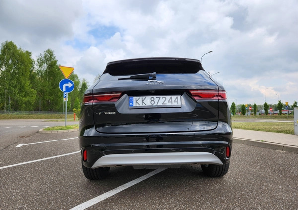 Jaguar F-Pace cena 209900 przebieg: 30500, rok produkcji 2021 z Warszawa małe 596